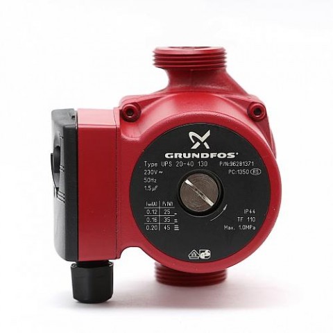 Насос циркуляционный Grundfos UPS 25-60 с гайками