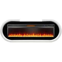 Каминокомплект Soho - Белый с черным с очагом Vision 60 LED Каминокомплект Soho - Белый с черным с очагом Vision 60 LED