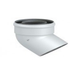 Колено коаксиальное FVT-60/100-045 угол 45°, Колено коаксиальное FVT-60/100-045 угол 45°,