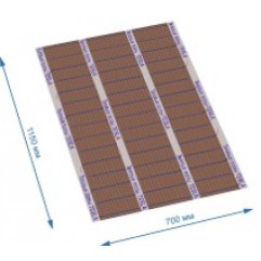 Тёплый пол "TESLA" 150 Вт / 0,81 м2 Тёплый пол "TESLA" 150 Вт / 0,81 м2