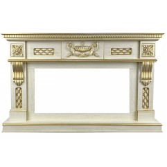 Портал Corsica - Слоновая кость с патиной (Ширина 1500 мм) Портал Corsica - Слоновая кость с патиной (Ширина 1500 мм)