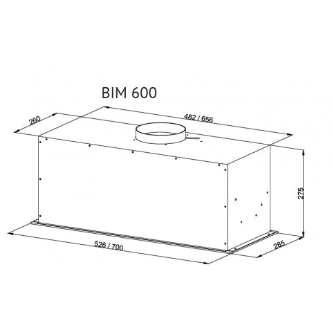 BIM 600 White