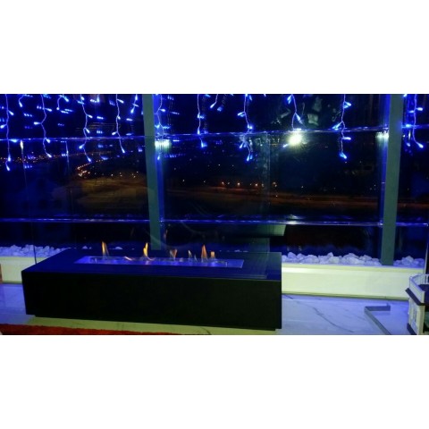 Биокамин Apolon (ZeFire) черный