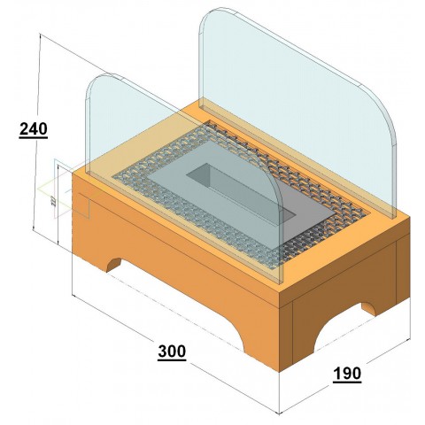 Биокамин Timber (ZeFire)