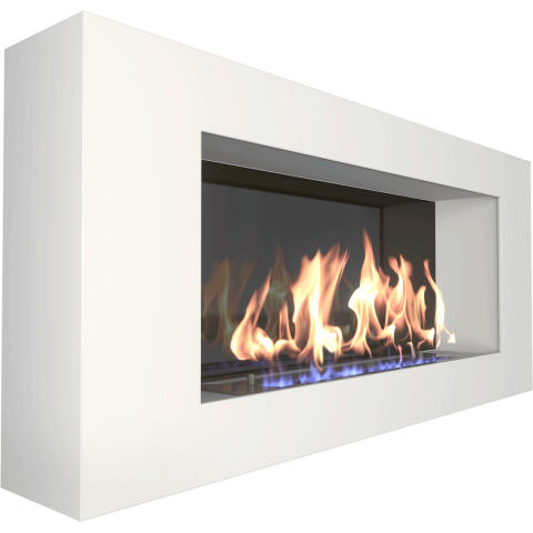 Биокамин Orion 900 белый со стемалитом (Zefire)