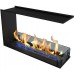 Встраиваемый торцевой сквозной очаг Standart 1000 (ZeFire)