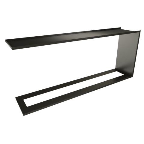 Встраиваемый торцевой сквозной очаг Standart 1400 (ZeFire)