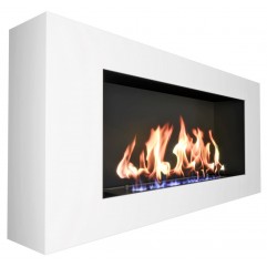 Биокамин Orion 900 с белой рамкой (ZeFire) Биокамин Orion 900 с белой рамкой (ZeFire)