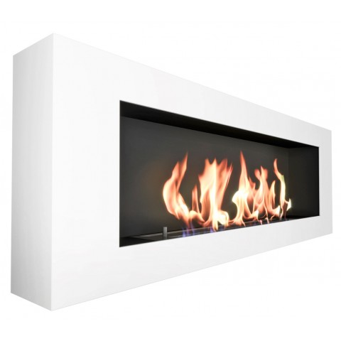 Биокамин Orion 1200 с белой рамкой (ZeFire)