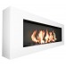 Биокамин Orion 1200 с белой рамкой (ZeFire)