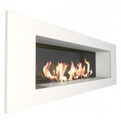 Биокамин Elliot 1200 белый со стемалитом (Zefire)