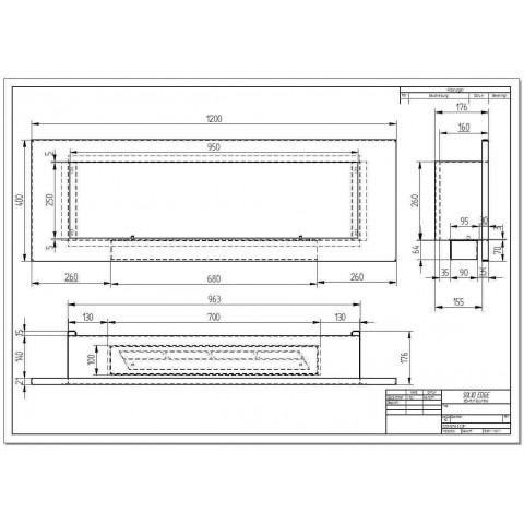 Биокамин Elliot vertical 1200 (Zefire)