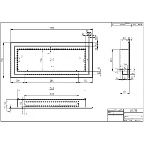 Биокамин Sirius 1500 (Zefire)