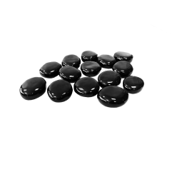 Декоративные керамические камни черные 14 шт (ZeFire) Декоративные керамические камни черные 14 шт (ZeFire)