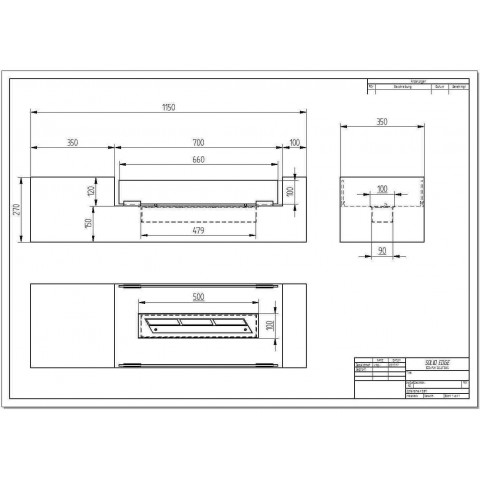 Биокамин Podium 1100 (ZeFire)