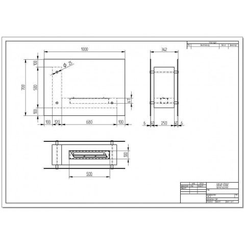 Биокамин Fidero 1000 (ZeFire)