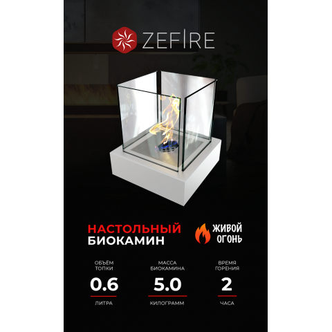 Биокамин Quant metall (ZeFire)