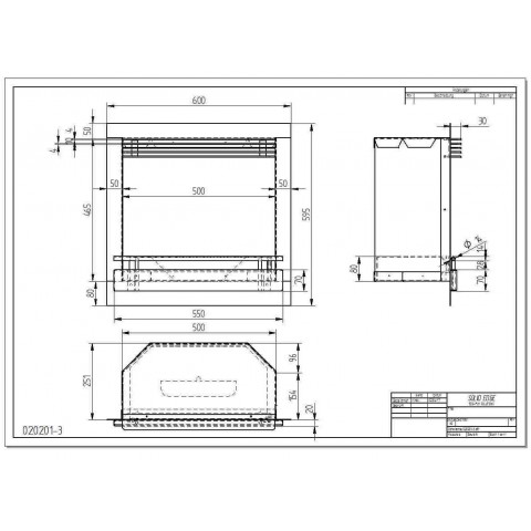 Каминная вставка Standart (ZeFire)