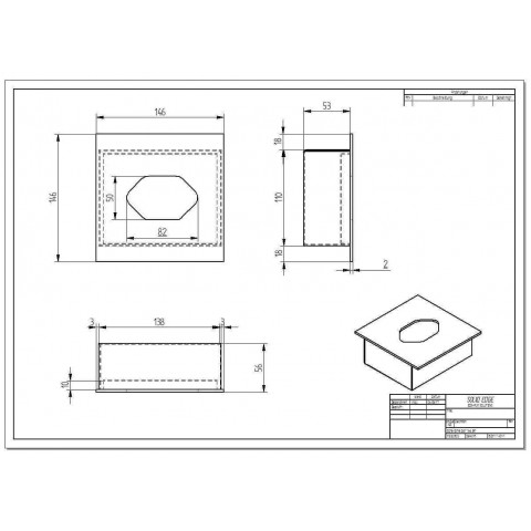 Квадратный контейнер ZeFire 150 (ZeFire)