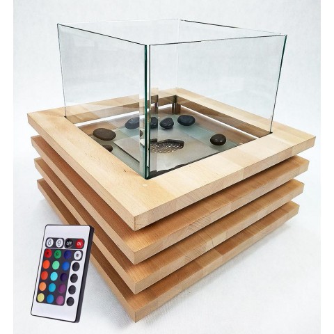 Биокамин Impulse c подсветкой LED (ZeFire)