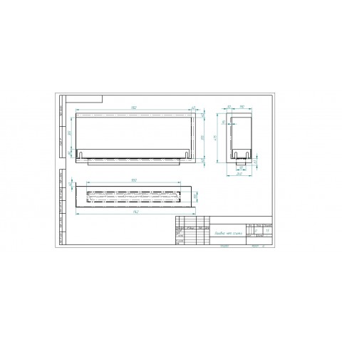 Биокамин угловой Standart 1100 левый/правый (ZeFire)