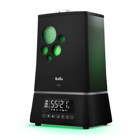 Ультразвуковой увлажнитель воздуха Ballu серии UHB-1500 черный/black (AURA)