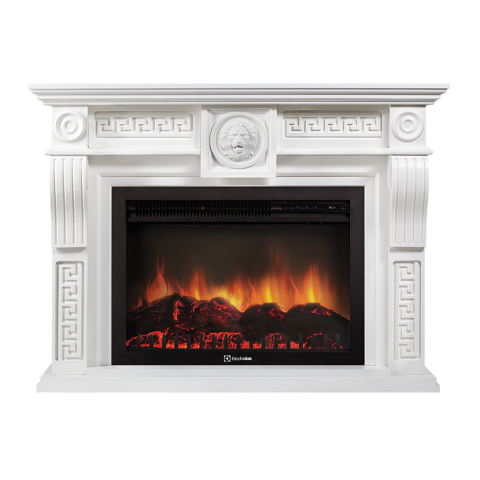 Каминокомплект Electrolux  Vittoriano 30 Белый с очагом EFP/P-3020LS