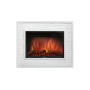 Каминокомплект Electrolux Loft 30 камень белый, белая эмаль с очагом EFP/P-3020LS