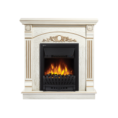 Портал Barocco Classic шпон белый дуб с золотой патиной Портал Barocco Classic шпон белый дуб с золотой патиной