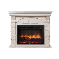 Портал Torre 30S камень белый, шпон белёный дуб Портал Torre 30S камень белый, шпон белёный дуб