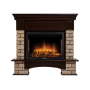 Каминокомплект Electrolux Forte Wood 25 камень коричневый, шпон темный дуб с очагом EFP/P-2720RLS Каминокомплект Electrolux Forte Wood 25 камень коричневый, шпон темный дуб с очагом EFP/P-2720RLS