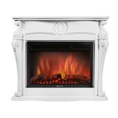 Каминокомплект Electrolux Ovatio 30 Белый  с очагом EFP/P-3020LS