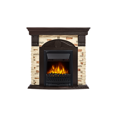 Портал Torre Classic камень сланец натуральный, шпон венге