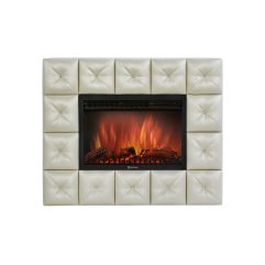 Каминокомплект Electrolux Crystal 30 светлая экокожа с очагом EFP/P-3020LS Каминокомплект Electrolux Crystal 30 светлая экокожа с очагом EFP/P-3020LS