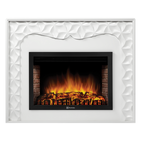 Каминокомплект Electrolux  Vivo 30 белый с очагом EFP/P-3020LS