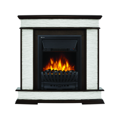 Портал Scala Classic камень сланец скалистый белый, шпон тёмный дуб Портал Scala Classic камень сланец скалистый белый, шпон тёмный дуб