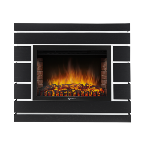 Каминокомплект Electrolux  Moderno 30 шпон чёрный дуб с очагом EFP/P-3020LS