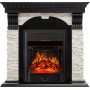 Каминокомплект Dublin - Венге / Сланец белый с очагом Majestic FX Black Каминокомплект Dublin - Венге / Сланец белый с очагом Majestic FX Black