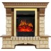 Каминокомплект Pierre Luxe - Дуб / Шампань с очагом Majestic FX Brass