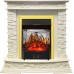 Каминокомплект Luzern - Слоновая кость с очагом Majestic FX M Brass