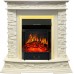 Каминокомплект Luzern - Слоновая кость с очагом Majestic FX Brass