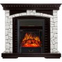 Каминокомплект Glasgow - Венге / Белый с очагом Majestic FX Black Каминокомплект Glasgow - Венге / Белый с очагом Majestic FX Black