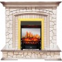 Каминокомплект Preston - Белый/Слоновая кость с патиной с очагом Fobos FX M Brass Каминокомплект Preston - Белый/Слоновая кость с патиной с очагом Fobos FX M Brass