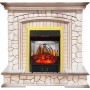 Каминокомплект Preston - Белый/Слоновая кость с патиной с очагом Majestic FX M Brass Каминокомплект Preston - Белый/Слоновая кость с патиной с очагом Majestic FX M Brass