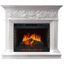 Каминокомплект Palace - Белый с серебром с очагом Vision 30 EF LED FX Каминокомплект Palace - Белый с серебром с очагом Vision 30 EF LED FX