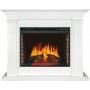 Каминокомплект Lyon - Белый с очагом Vision 28 EF LED FX