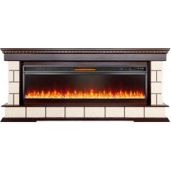 Каминокомплект Shateau 60 - Темный дуб с очагом Vision 60 LED Каминокомплект Shateau 60 - Темный дуб с очагом Vision 60 LED