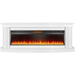 Каминокомплект Rome 60 - Белый с очагом Vision 60 LED Каминокомплект Rome 60 - Белый с очагом Vision 60 LED
