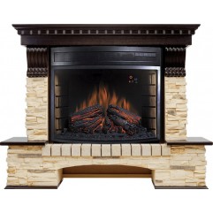 Каминокомплект Pierre Luxe - Темный дуб / Сланец (Высота 1320 мм) с очагом Dioramic 28 LED FX Каминокомплект Pierre Luxe - Темный дуб / Сланец (Высота 1320 мм) с очагом Dioramic 28 LED FX