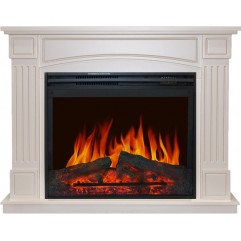 Каминокомплект Boston - Алебастр с очагом Jupiter FX New Каминокомплект Boston - Алебастр с очагом Jupiter FX New